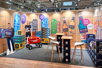 Oettinger Messestand